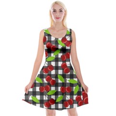 Cherry Kingdom  Reversible Velvet Sleeveless Dress