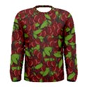 Cherry pattern Men s Long Sleeve Tee View1