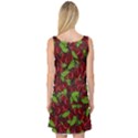 Cherry pattern Sleeveless Satin Nightdress View2