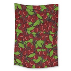 Cherry pattern Large Tapestry