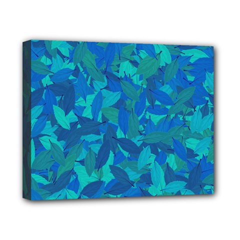 Blue Autumn Canvas 10  X 8  by Valentinaart
