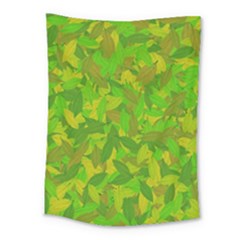 Green Autumn Medium Tapestry by Valentinaart