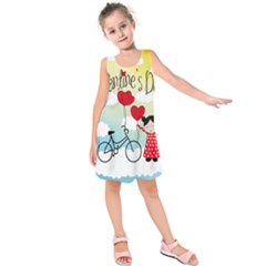 Daydream  Kids  Sleeveless Dress by Valentinaart