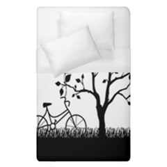 Love Hill Duvet Cover (single Size) by Valentinaart