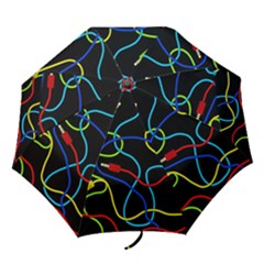 Audio Cables  Folding Umbrellas by Valentinaart