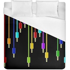 Plug In Duvet Cover (king Size) by Valentinaart