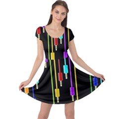 Plug In Cap Sleeve Dresses by Valentinaart