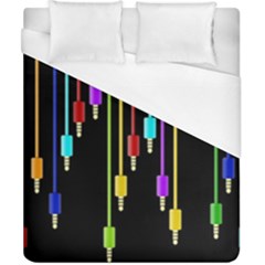 Plug In Duvet Cover (california King Size) by Valentinaart