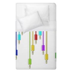 Plug In Duvet Cover (single Size) by Valentinaart