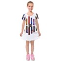 Energy of the sound Kids  Short Sleeve Velvet Dress View1