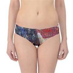 Grunge United State Of Art Flag Hipster Bikini Bottoms