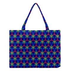 Honeycomb Fractal Art Medium Tote Bag by Nexatart