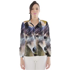 Horse Horse Portrait Animal Wind Breaker (women)