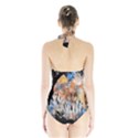 Landscape Sunset Sky Summer Halter Swimsuit View2