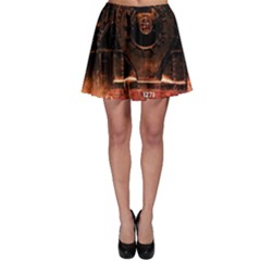 Locomotive Skater Skirt by Nexatart