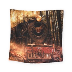 Locomotive Square Tapestry (small) by Nexatart