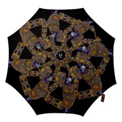 Machine Gear Mechanical Technology Hook Handle Umbrellas (Medium)