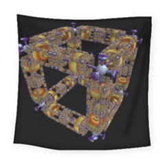 Machine Gear Mechanical Technology Square Tapestry (Large)