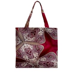 Morocco Motif Pattern Travel Zipper Grocery Tote Bag
