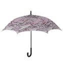 Newspaper Patterns Cutting Up Fabric Hook Handle Umbrellas (Small) View3