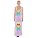 Pastel Heart Maxi Thigh Split Dress View2