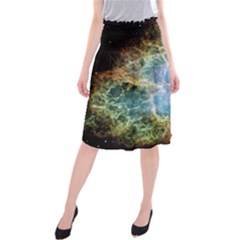 Crab Nebula Midi Beach Skirt