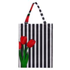 Tulips Classic Tote Bag by Valentinaart