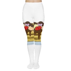 Pancakes - Shrove Tuesday Women s Tights by Valentinaart