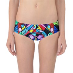 Sacred Geometry Grid - Classic Bikini Bottoms