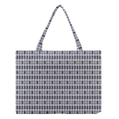 Pattern Grid Squares Texture Medium Tote Bag by Nexatart