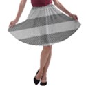 Pattern Half Tone A-line Skater Skirt View1