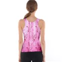 Pink Curtains Background Tank Top View2