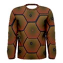 Psychedelic Pattern Men s Long Sleeve Tee View1