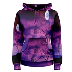 Purple Sky Women s Pullover Hoodie