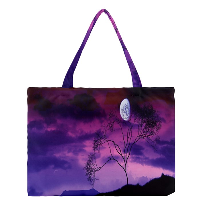 Purple Sky Medium Tote Bag
