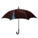 Red And Black High Rise Building Hook Handle Umbrellas (Medium) View3