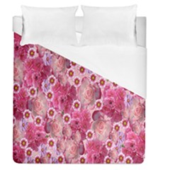 Roses Flowers Rose Blooms Nature Duvet Cover (Queen Size)