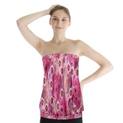 Roses Flowers Rose Blooms Nature Strapless Top