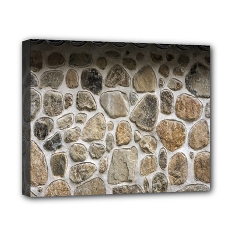 Roof Tile Damme Wall Stone Canvas 10  X 8  by Nexatart