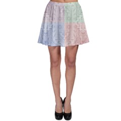 Seamless Kaleidoscope Patterns In Different Colors Based On Real Knitting Pattern Skater Skirt by Nexatart