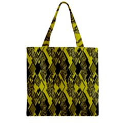 Seamless Pattern Background Seamless Zipper Grocery Tote Bag