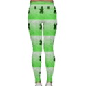 Shamrock Pattern Classic Yoga Leggings View2