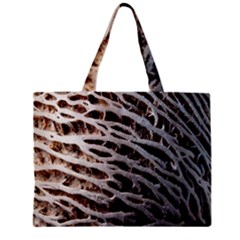 Seed Worn Lines Close Macro Zipper Mini Tote Bag