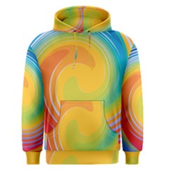 Rainbow Swirl Men s Pullover Hoodie by OneStopGiftShop