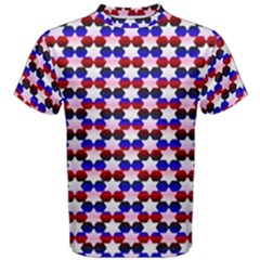 Star Pattern Men s Cotton Tee by Nexatart