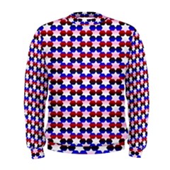 Star Pattern Men s Sweatshirt by Nexatart