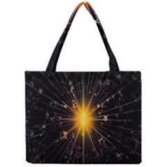 Star Christmas Advent Decoration Mini Tote Bag