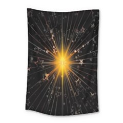 Star Christmas Advent Decoration Small Tapestry by Nexatart