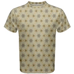 Star Basket Pattern Basket Pattern Men s Cotton Tee by Nexatart