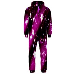Star Christmas Sky Abstract Advent Hooded Jumpsuit (men)  by Nexatart